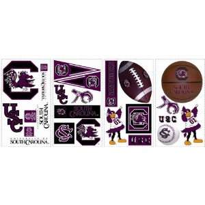  South Carolina Gamecocks Kids Removable Wall Graphics Stickers 
