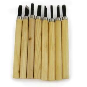  8 Pc Wood Carving Chisels Set Toys & Games