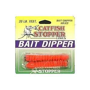  K&E Fish Lures Catfish Baitdipper Orange Patio, Lawn 