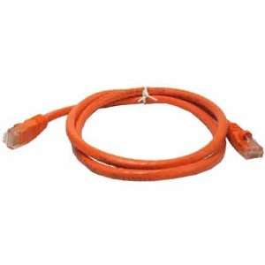  SF Cable, 25ft CAT6 550 MHz Snagless Patch Cable, Orange 