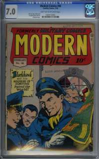 MODERN COMICS #46 (Quality Comics, Feb. 1946) Harry Sahle, Al 