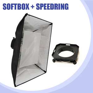  Studio Softbox Reflector w/ Speedring Photo Studio Light Lighting 
