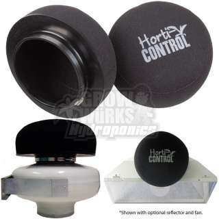 Horti Control Dust Shroom 6 Reusable Filter Inline Fan  