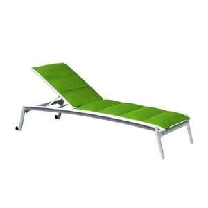  Wheels Chaise Lounge Textured Moab Finish Patio, Lawn & Garden
