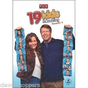 The Duggars 19 Kids and Counting Season 4 DVD Set 2012 018713590008 