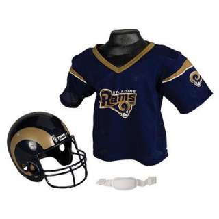 Franklin Sports NFL Rams Helmet/Jersey Set.Opens in a new window