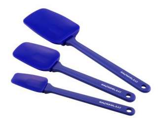   set 9 5 inch 10 inch 12 5 inch spatulas blue color brand new and