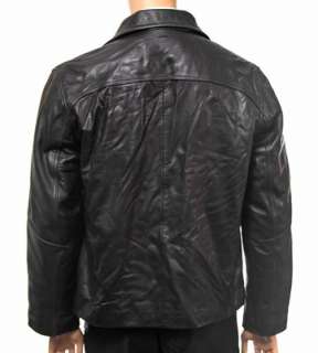   put a sleek smart twist on the timeless leather car coat making