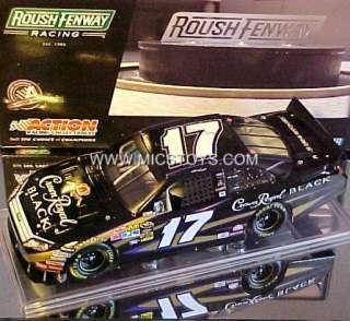   Kenseth Black Crown Royal Roush Ford Fusion 124 Nascar Diecast  