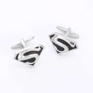 HOT ITEMThese Superman Cufflinks with Personalized Case are Super Hot 