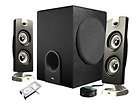 Cyber Acoustics CA 3602   Platinum   2.1 channel PC multimedia speaker 