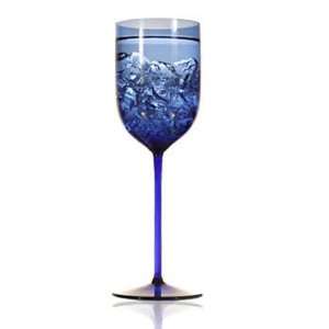 Ravenscroft Cobalt Blue LongStem Water, Set of 4 Kitchen 