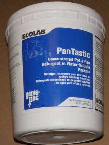   Pantastic restaurant Pot & Pan detergent packets Genie Pac Pan Tastic