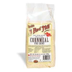 Bobs Red Mill Fine Ground Cornmeal, 24 oz  Fresh