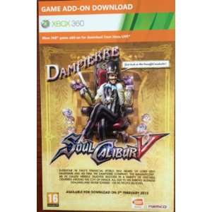  Soul Calibur 5 V Lord Geo Dampierre Character DLC Code 