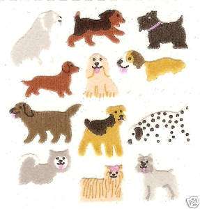 Sandylion Fuzzy Dogs *3 STRIPS* (Mini)  