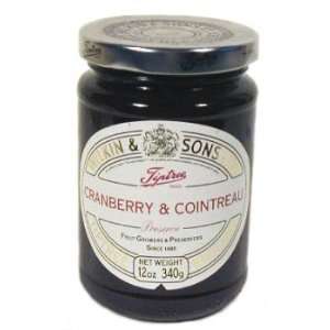 Tiptrees Cranberry & Cointreau Preserve in 12oz Jar  