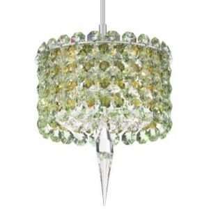 Matrix Cylindrical Pendant with Crystal Accent by Schonbek 