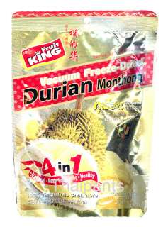 Fruit king vacuum freeze dried Durian monthong 30g  