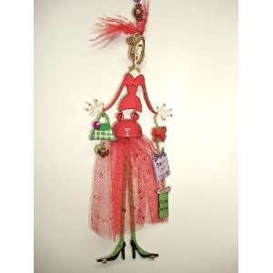   Angel Christmas Hanging Fabric Ornament   Shopper