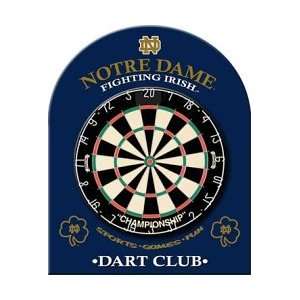  Notre Dame Fighting Irish Dart Board Backboard