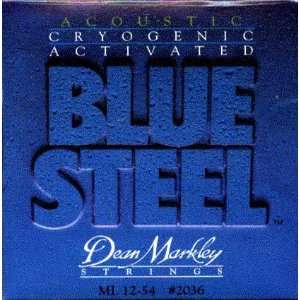  Dean Markley Acoustic Blue Steel Phosphor Bronze ML, .012 
