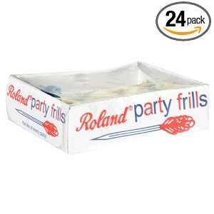 Roland Frilled Toothpicks, 48 Count Grocery & Gourmet Food