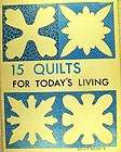 1960s vintage booklet EASY QUILTS quilting patterns  