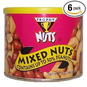 Trophy Nut Mixed Nuts 50/50, 10 Ounce Grocery & Gourmet Food