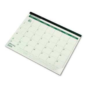  Fashion color monthly desk pad calendar with unruled daily 