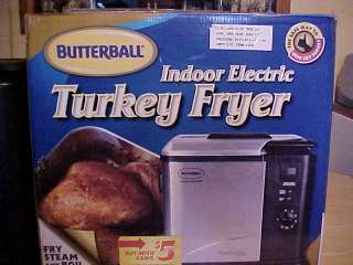 BUTTERBALL INDOOR ELECTRIC TURKEY FRYER (14 lb. capacity)  