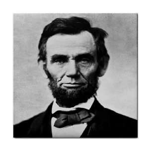  President Abraham Lincoln Tile Trivet 