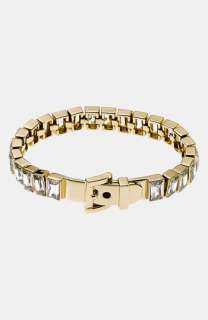 Michael Kors Square Cubic Zirconia Tennis Bracelet  