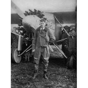  Charles Augustus Lindbergh American Aviator in Flying 