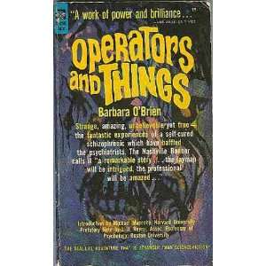  Operators and Things Barbara O Brien Books