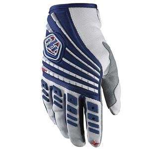   Designs Youth Grand Prix Gloves   Youth Large/Blue/Yellow Automotive