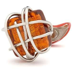 Robert Graham Topaz Wrapped Glass Cufflinks