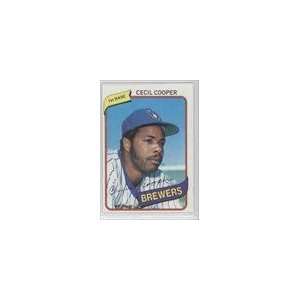  1980 Topps #95   Cecil Cooper Sports Collectibles