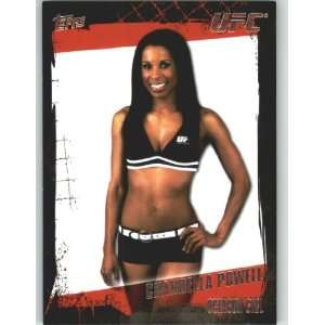  2010 Topps UFC Trading Card # 172 Chandella Powell 