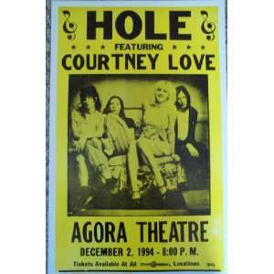  Hole featuring Courtney Love at the Agora in Cleveland 
