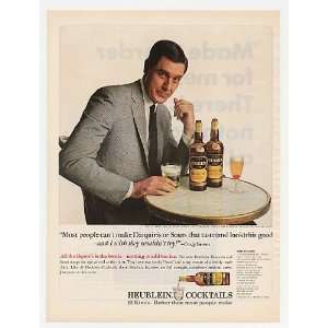  1965 Craig Stevens Photo Heublein Cocktails Print Ad 