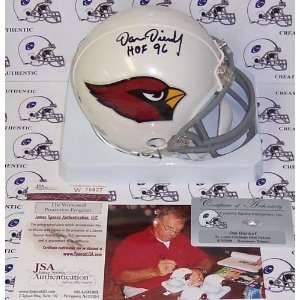 Dan Dierdorf   Autographed Cardinals Mini Helmet