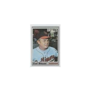  1970 Topps #148   Earl Weaver MG Sports Collectibles