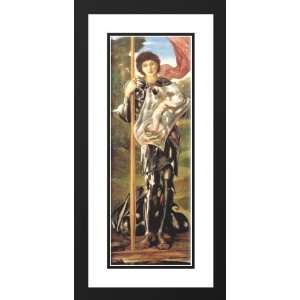  Burne Jones, Edward 20x40 Framed and Double Matted Saint 
