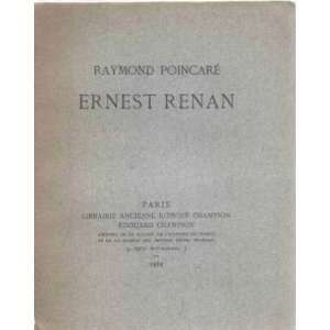  Ernest renan Poincaré Raymond Books