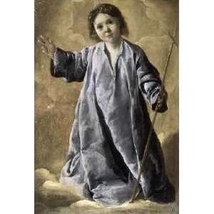  Christ Child Francisco De Zurbaran. 14.75 inches by 20.00 