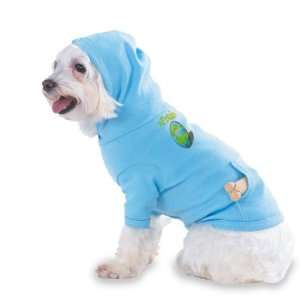 Frank Rocks My World Hooded (Hoody) T Shirt with pocket for your Dog 