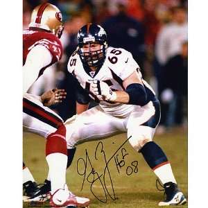  Mounted Memories Denver Broncos Gary Zimmerman Autographed 