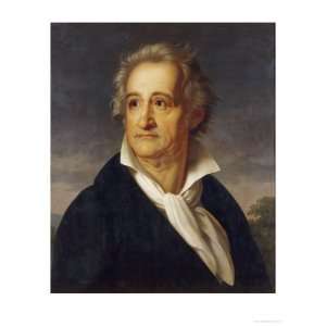  Johann Wolfgang Von Goethe Giclee Poster Print