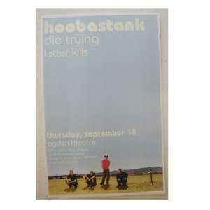  Hoobastank Handbill Poster Band Shot 
